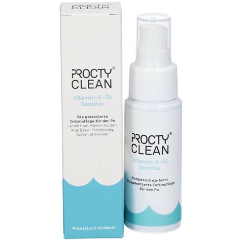 proctyclean vitamin-e-öl|PROCTYCLEAN Vitamin E Öl (50 ml) .